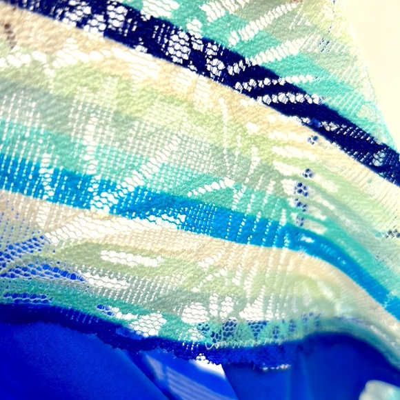 PINK Victoria’s Secret Low Rise Cheekster Wide Lace Waistband Almost Thong Panty - Picture 11 of 15